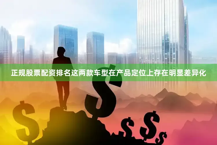 正规股票配资排名这两款车型在产品定位上存在明显差异化